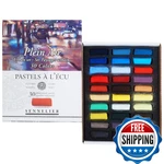 Savoir-faire Sennelier Soft Pastels Half Stick Set 30/PKG-URBAN Landscape. Fixed Price $92.86.
