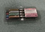 Kuretake Brush Pen Fudebiyori Metallic 6 Colors Set CBK-55MT/8V. Fixed Price $19.99.