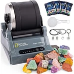 Blue Marble National Geographic Rock Tumbler Kit Hobby Edition 4 Grits - Multi. Fixed Price $65.63.