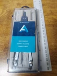 Art Alternatives Bow Compass Set In Plastic Case AA27175. Fixed Price $8.47.