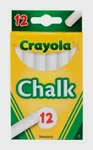 Crayola White Chalk 12 Count Non-toxic Classroom Office Coloring 51-0320 New!!. Fixed Price $7.99.
