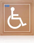 30" Handicap Ada 3-PIECE Set Pavement Stencils For All. Fixed Price $117.99.