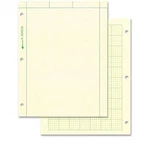 National Computation Pad, X Quad Ruling And Unruled, 8.5" 11", 200 Shee.... Fixed Price $12.00.