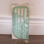 Pickett 1167I Auto Accident Template Berol Vintage !!!. Fixed Price $12.99.