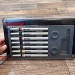 Koh-i-noor Rapidograph Technical Set 7 Made Germany Drafting Drawing. Fixed Price $39.99.