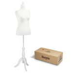 Bonnlo Female Dress Form Pinnable Mannequin Body Torso With 14-16, White. Fixed Price $113.99.