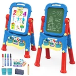 Picassotiles Kids Art Easel Allinone Drawing Chalkboard Whiteboard With.... Fixed Price $47.17.