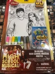 Disney High School Musical 3D Poster 2008 Gabriella Vanessa Hudgens Coloring Art. Fixed Price $69.99.