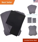 100 Sheets Black Carbon Transfer Tracing Paper 9 X 13 Inches For Art Surfaces. Fixed Price $13.23.