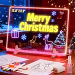 20-INCH Lumiboard Led Drawing For Kids, Light Up Acrylic Dry Erase Not. Fixed Price $78.60.