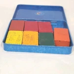 Stockmar Tin Of Seven 7 Non-toxic Beeswax Crayons Waldorf Colors 628501. Fixed Price $12.26.