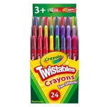 Crayola Twistables Crayons For Kids (24CT) No Sharpen Toddler Coloring Supplies,. Fixed Price $13.99.