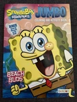 Spongebob Squarepants "beach Buds Jumbo Coloring & Activity Book Free Ship!. Fixed Price $11.97.