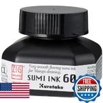 Zig Sumi Pen Ink 60ML, Black. Fixed Price $19.99.