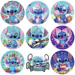 8 Pack Cartoon Diamond Painting Coasters Diy Kit Full Drill Home Gift Set. Fixed Price $18.99.