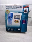 Avery 250 Ct. Sheet Protectors Clear Top Load 76006 Acid Free. Fixed Price $19.95.