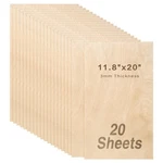 Baltic Birch Plywood 1/8, 12" X 20" 3MM For Laser Cutting And Engravin.... Fixed Price $100.61.
