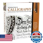 Spicebox Learn Calligraphy Set For Beginners - Pens, Book, Hand Lettering Kit 06. Fixed Price $56.16.