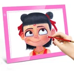 Litenergy Portable A4 Led Copy Board Light Tracing Box, Pink Ultra-thin Adjus.... Fixed Price $33.60.