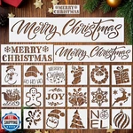Clothmile 21 Pcs Merry Christmas Stencils For Painting Tem. Fixed Price $20.00.