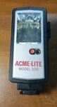 Vintage Acme-lite T/800 Electronic Flash Unit Thyristor Auto Boxed, Untested. Fixed Price $19.95.