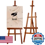 Djar Art Easel For Painting, Tool-less Installation Adjustable Wooden. Fixed Price $90.08.