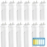 12PCS Jesled 4FT Tube Bulbs 6CCT G13 T8 24W Garage Feet Shop Lights. Fixed Price $124.01.