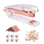 Acrylic Desktop Stapler With 1000 26/6 Staples, Binder Clips & 50 Paper Cli.... Fixed Price $34.77.