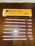 Vintage Eberhard Faber Stenorace Typing Erasers No. 1507 Box Of. Fixed Price $19.99.