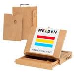 Meeden Sketch Box Easel -portable Solid Beech Tabletop Wood Drawing. Fixed Price $73.70.