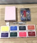 Waycom 20 Pc Rubber Stamp Making Kit Carving Blocks Linoleum Cutter &ink. Fixed Price $39.99.