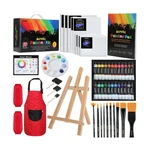 59PCS Acrylic Set Art Supplies Kit With 24 Non-toxic Paints... Fast Ship. Fixed Price $64.33.