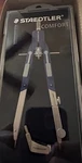 Staedtler Comfort 4 Pc Metal 6" Quick Setting Compass Set, 552 02 1. Fixed Price $15.00.