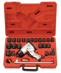 Genius Tools 27 Piece 1/2" Dr. Sae Air Impact Wrench Set GS-425KS. Fixed Price $187.78.