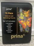 Prina 76PC Drawing Sketching Art Set Colored Pencils Charcoal Kit New. Fixed Price $28.99.