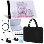 A4 Led Light Pad For Diamond Paint Kits, Super Bright Usb With Bag. Fixed Price $41.23.