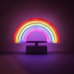 Isaac Jacobs Led Neon Rainbow Tabletop Sign For Cool Light, Bedroom Decoration. Fixed Price $14.99.