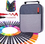 Swemos Markers For Adult Coloring Book, 72 Colors Art Set Dual Tip Br.... Fixed Price $38.31.
