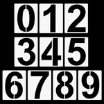 Hariendny 6 Inch Number Stencils Set - Reusable Plastic. Fixed Price $8.11.