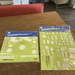 Vtg Alvin & Co Template Designs TD-1178 And TD-7161 New. Fixed Price $9.59.