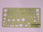 Berol Rapidesign Drafting Drawing Template Electric Public Utilities R-45. Fixed Price $17.00.