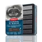 Derwent Charcoal Xl Blocks Tin Set Of 60MM Extra-large Naturally. Fixed Price $67.83.