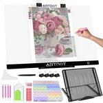 Artdot Led Light Pad For Diamond Painting Usb Powered A2, Black. Fixed Price $85.35.