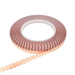 Artimuses Double Edged Scalloped Copper Foil Tape For Stained Glass, Diy Hand.... Fixed Price $33.74.