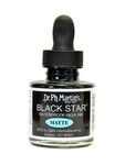 Dr. Ph. Martin's Black Star Waterproof India Ink - Pack 2. Fixed Price $25.50.