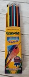 1998 Crayola Watercolor Colored Pencils W/ Brush. Fixed Price $7.99.