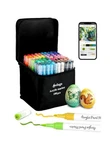 100 Colors Acrylic Paint Markers With Free App, Dual Brush & Fine T... Fast Ship. Fixed Price $41.99.