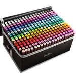 262 Colors Alcohol Markers Set, Dual Tip Permanent Sketch W/ Case For Kids & Adu. Fixed Price $155.13.