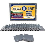 June Gold 18 Gray Kneaded Erasers, Blend, Shade, Smooth, Medium,. Fixed Price $15.49.
