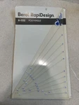 Berol Rapidesign R-1132 Poly-angle Template. Fixed Price $11.69.